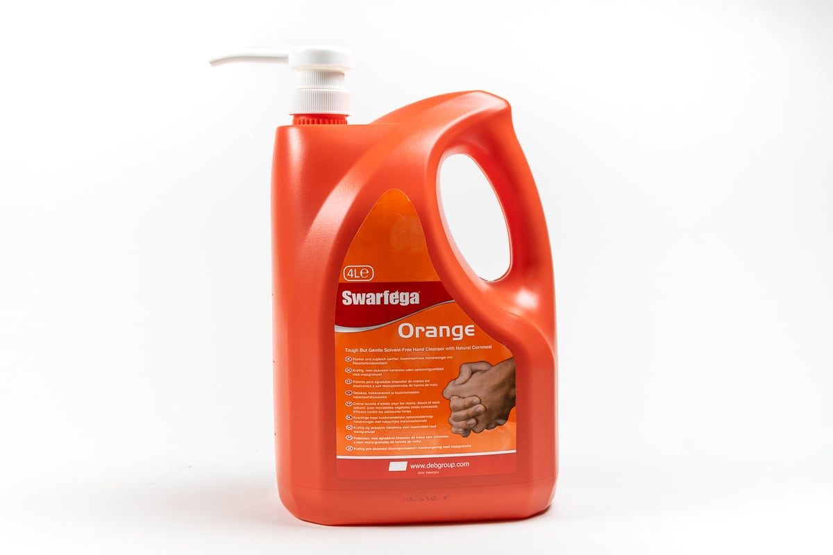 Swarfega Orange pompfles - 4 liter