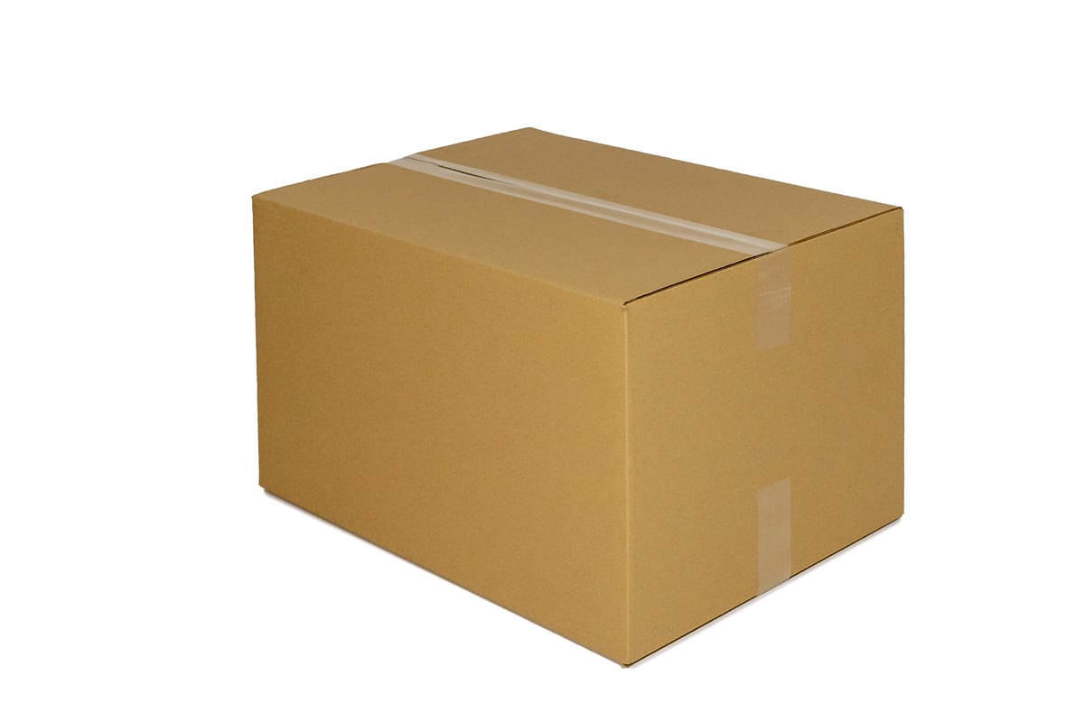 Kartonnen doos - 600 x 500 x 500mm (enkele golf)