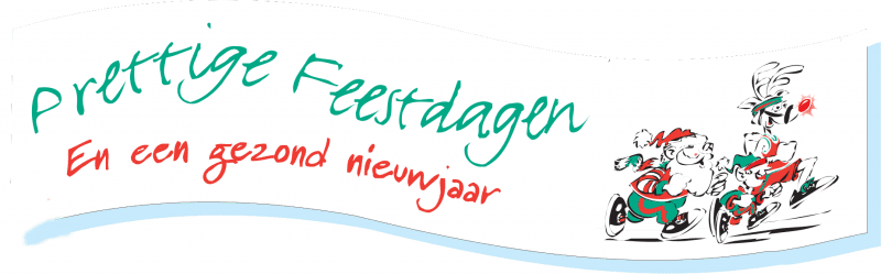 Kerst tape "Prettige Feestdagen" - 50mm x 66m