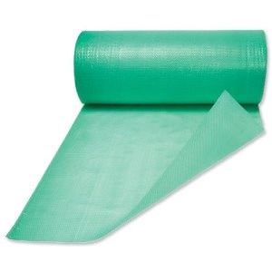 Noppenfolie ECO gerecycled groen - 50cm x 100m x 80my