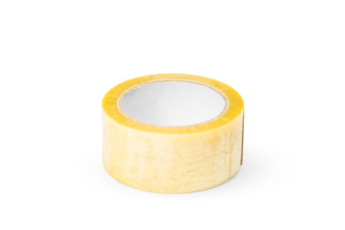 PVC tape transparant - 100mm x 66m