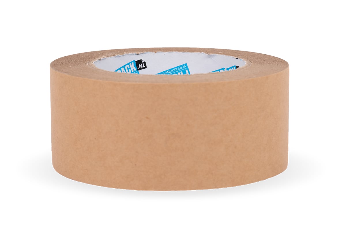 Papieren tape bruin Eco - 50mm x 50m