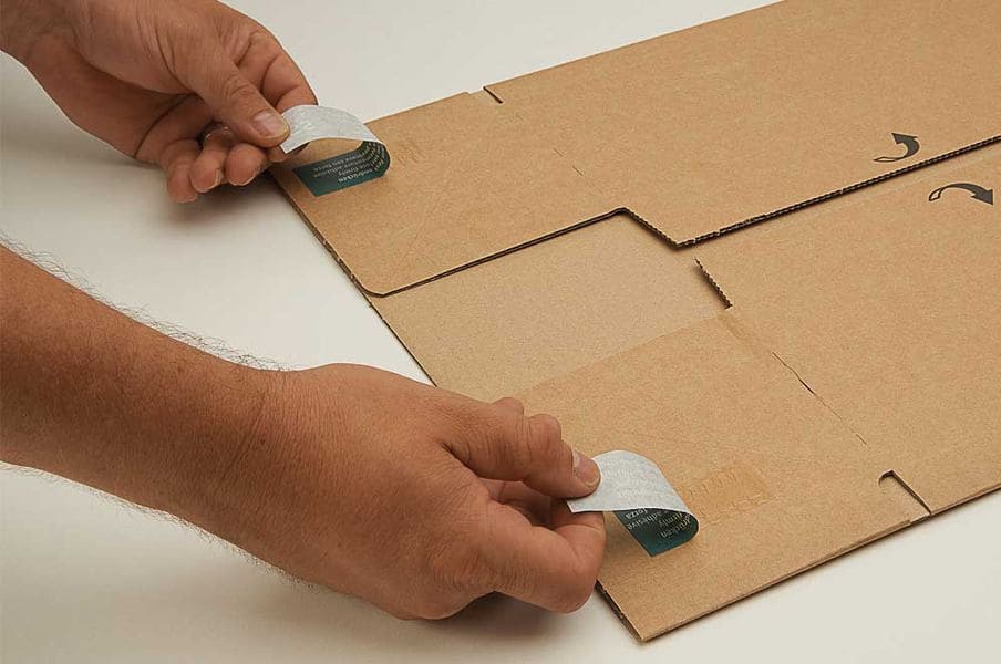 Postdoos autolock - 600 x 420 x 110mm