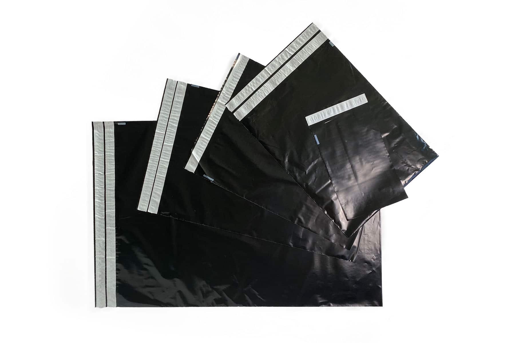 Coex verzendzakken zwart - 510 x 585mm 