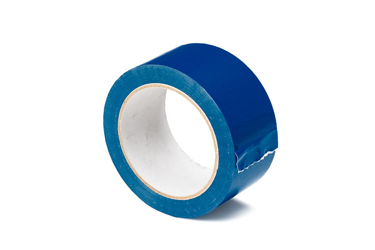 PVC tape rood - 9mm x 66m blauw, 50.0000 millimeter