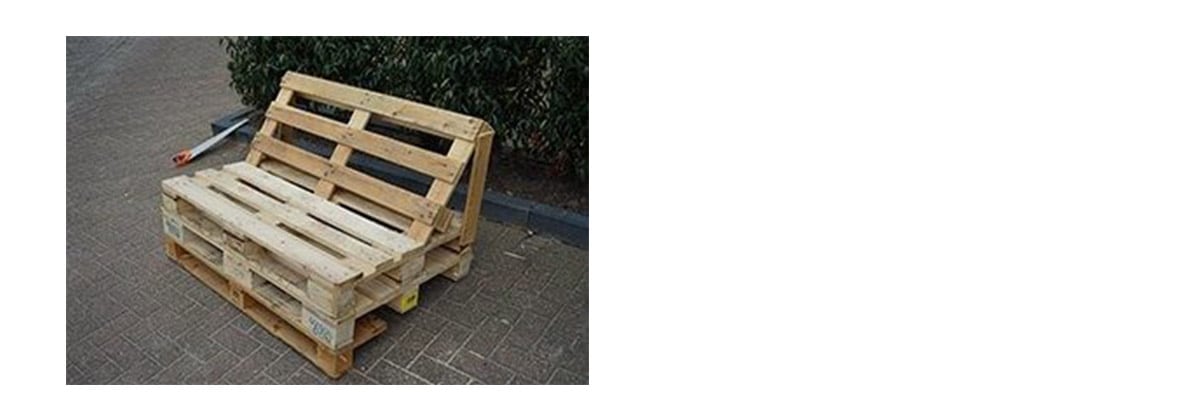 Palletbank van pallets van Profipack