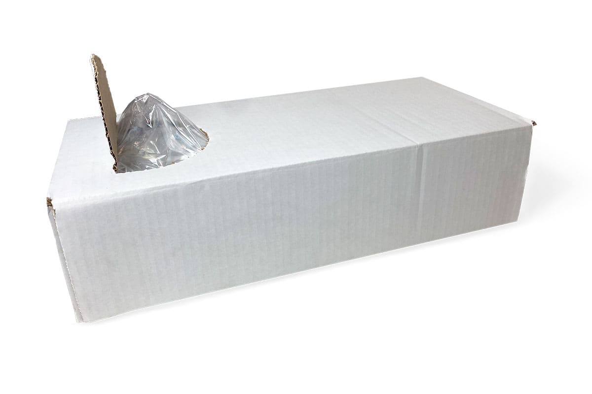 LDPE zijvouwzakken - 15 x 4,5 x 45cm x 70my (1.000 st)