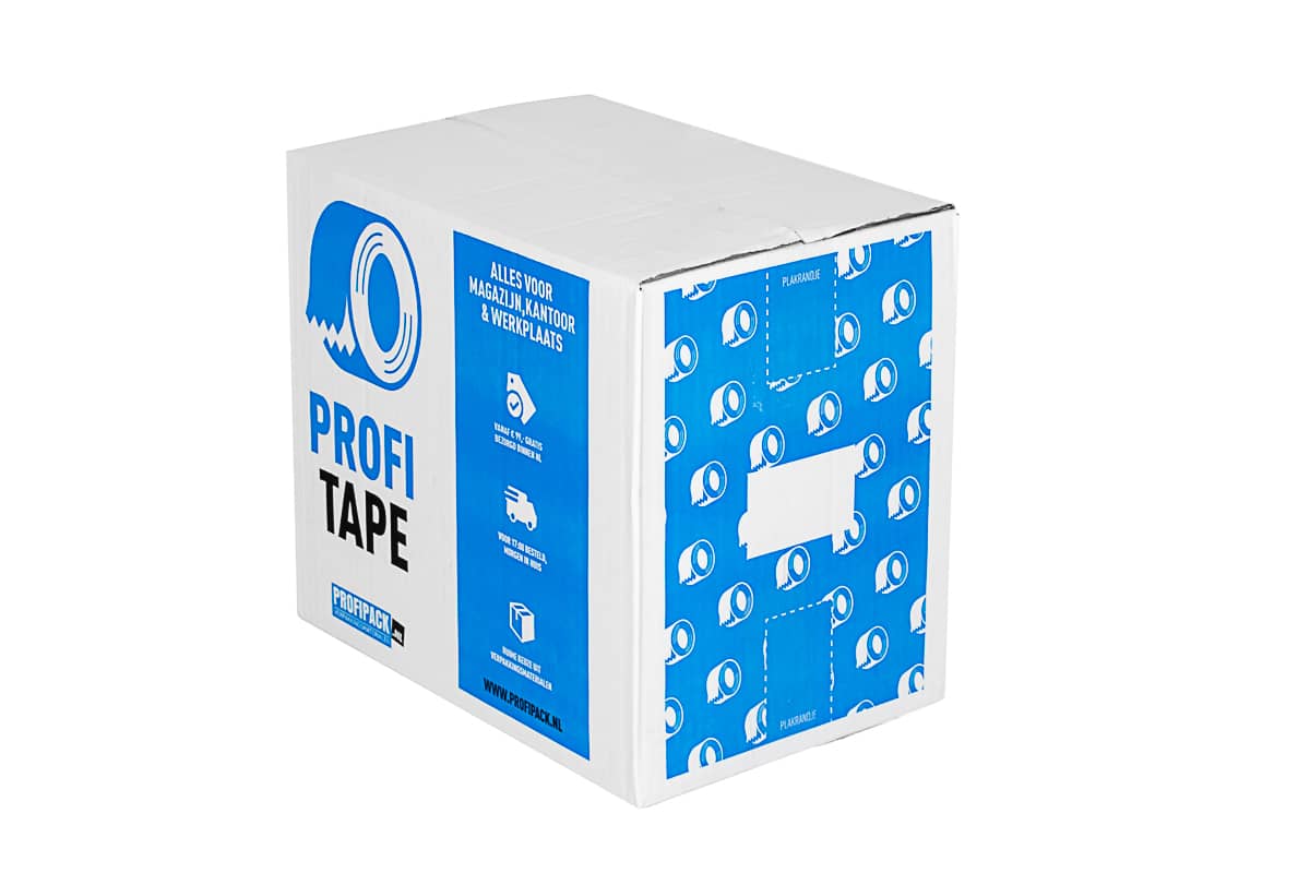 PP acryl tape transparant - 48mm x 66m