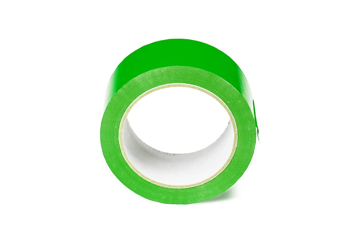 PVC tape groen - 50mm x 66m