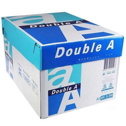 Double A Paper A3 kopieerpapier 80 gram wit - per pak