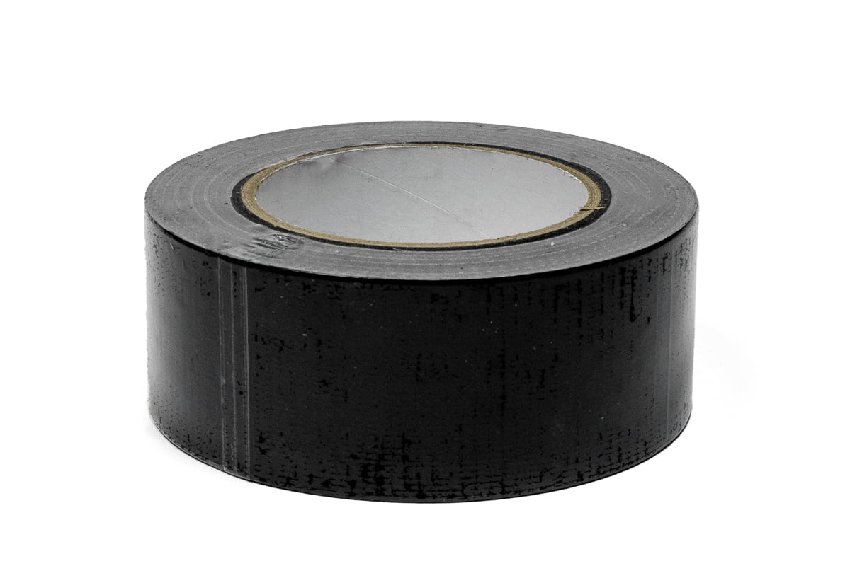 Duct tape zwart - 50mm x 50m