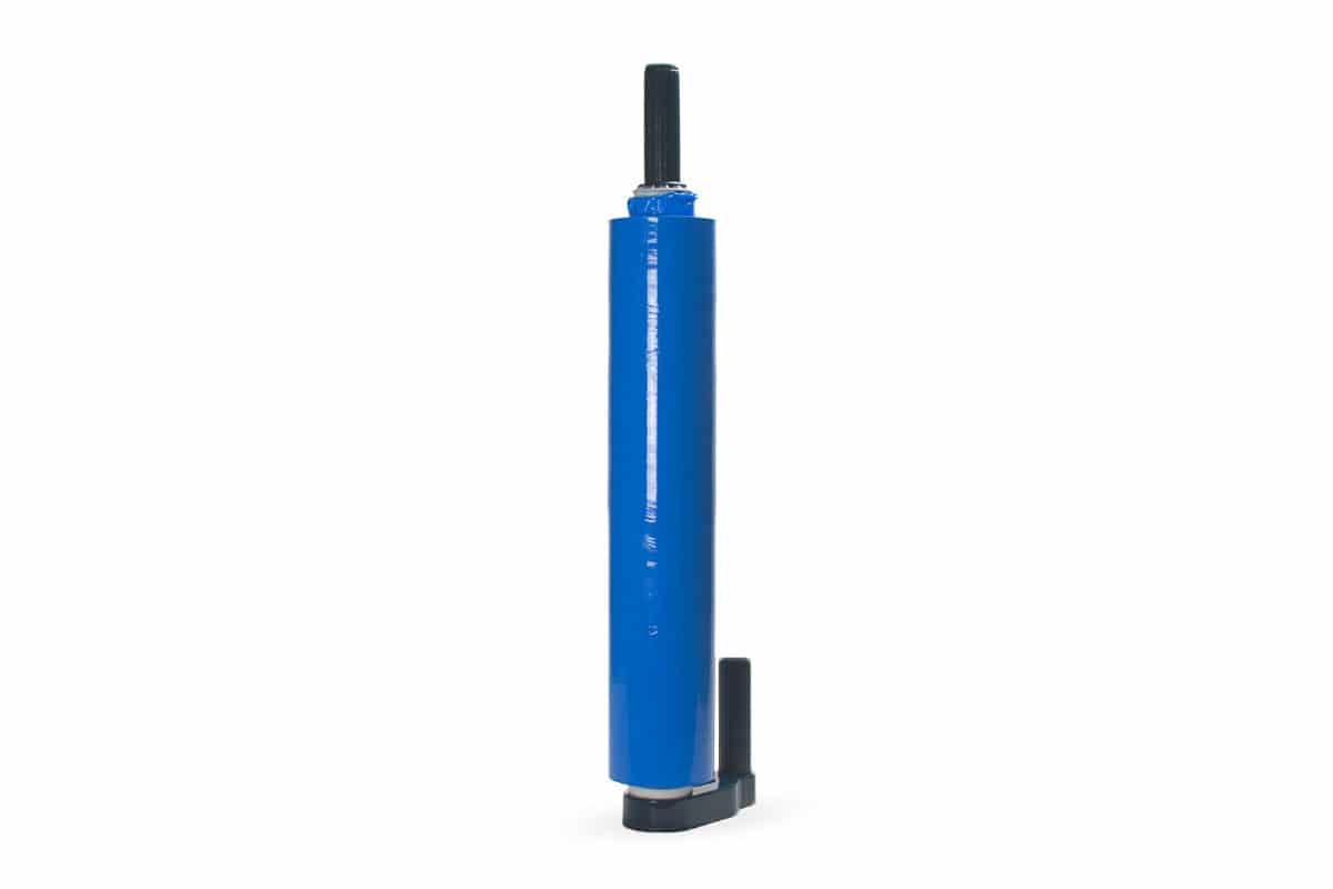 Handwikkelfolie dispenser DUO - blauw