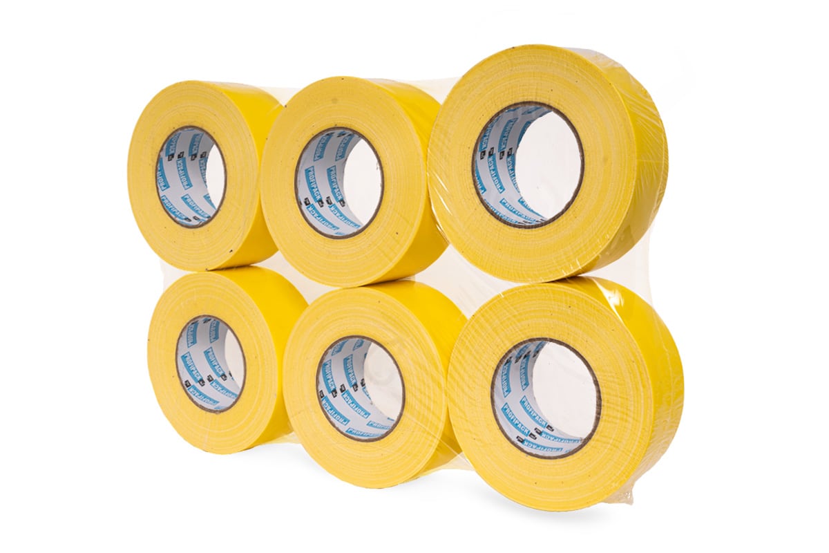 Duct tape geel 70 mesh - 50mm x 50m