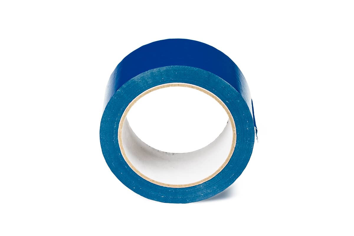 PVC tape blauw - 50mm x 66m