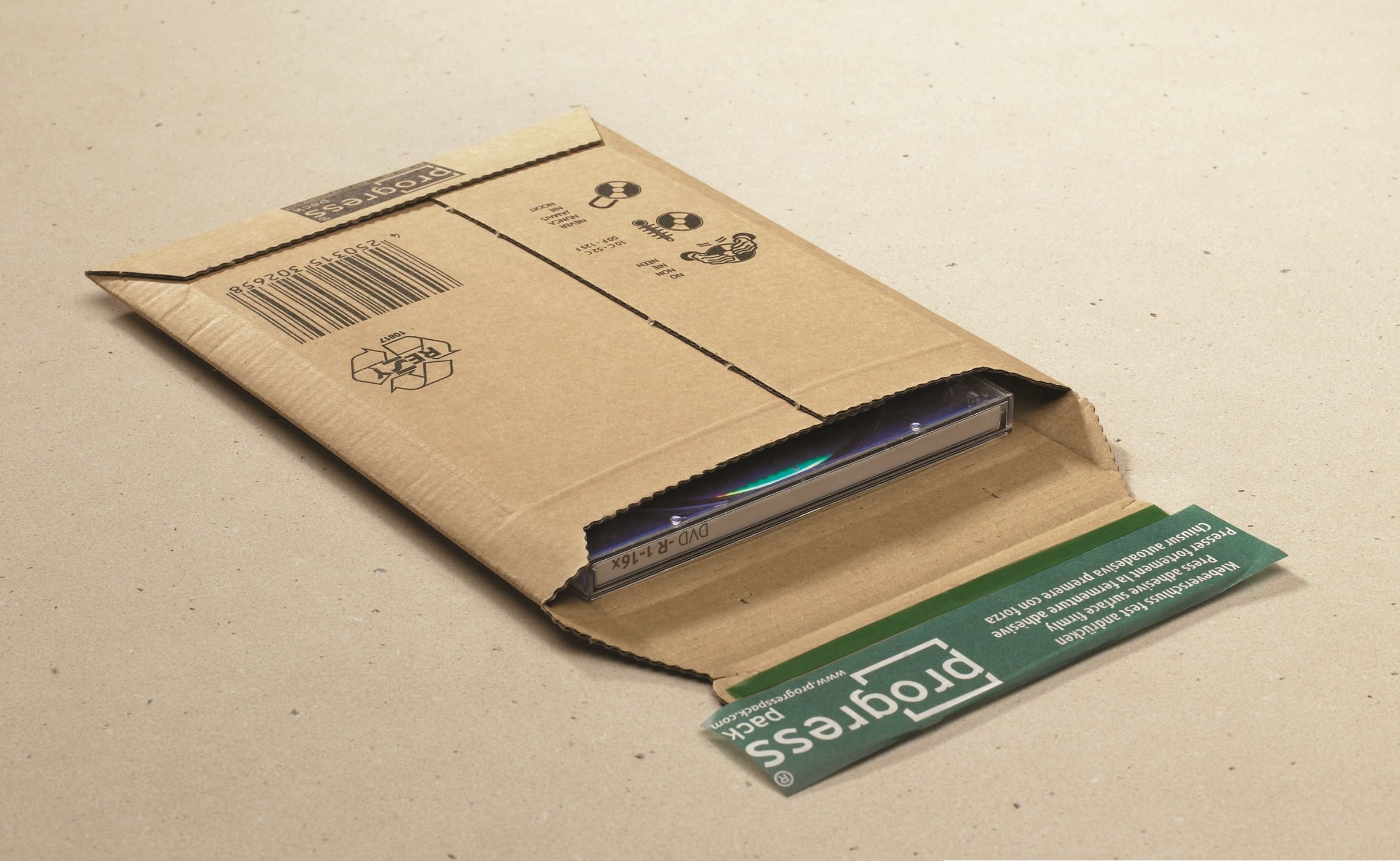 Kartonnen enveloppen Premium - 335 x 500 x 0-50mm (100 st)