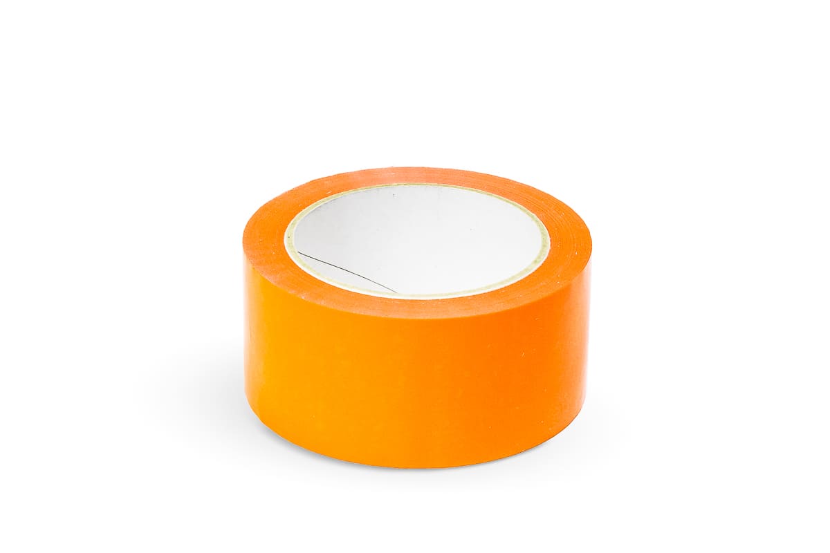 PP acryl oranje - 50mm x 66m