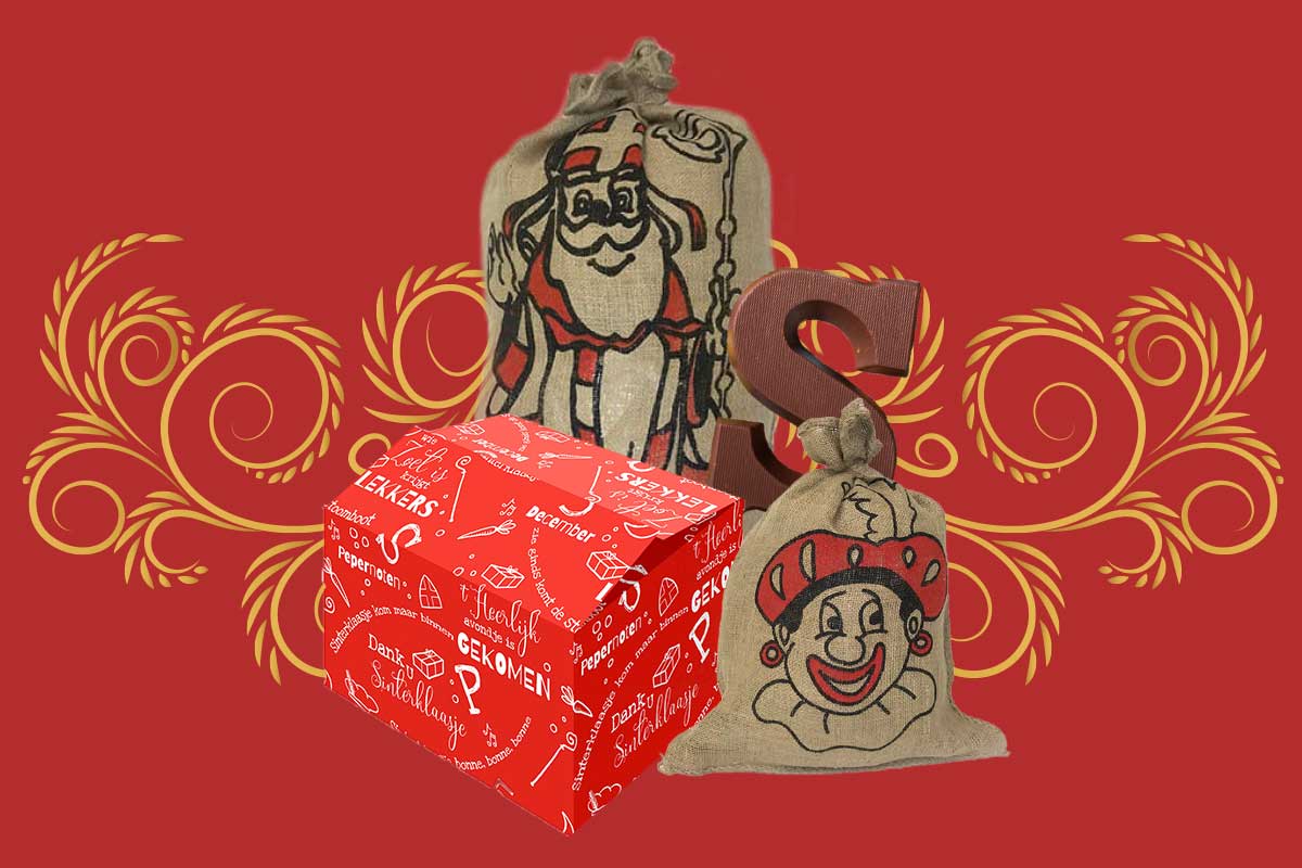 Sinterklaas verpakkingen - jute zakken