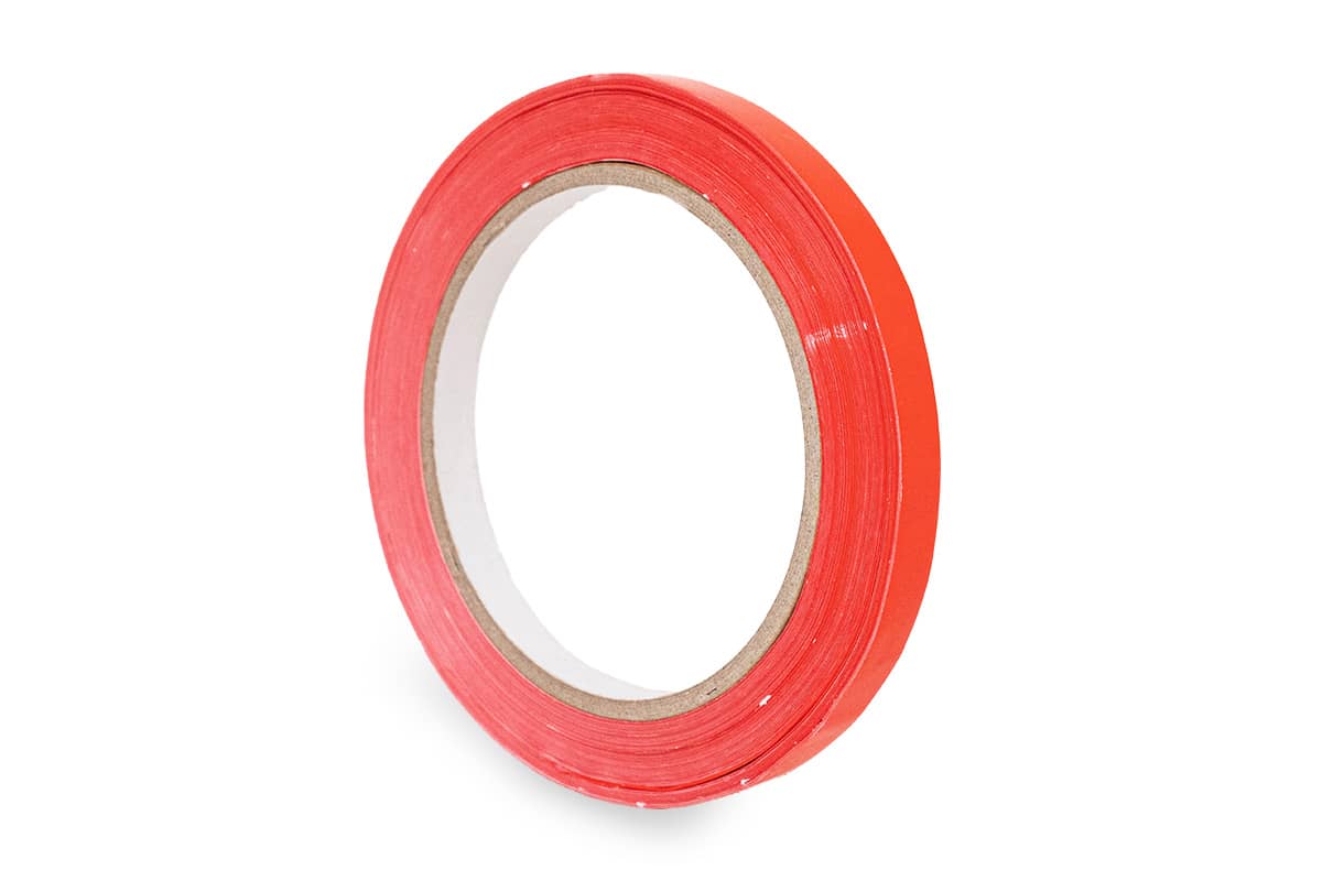 PVC tape oranje - 50mm x 66m rood, 9.0000 millimeter