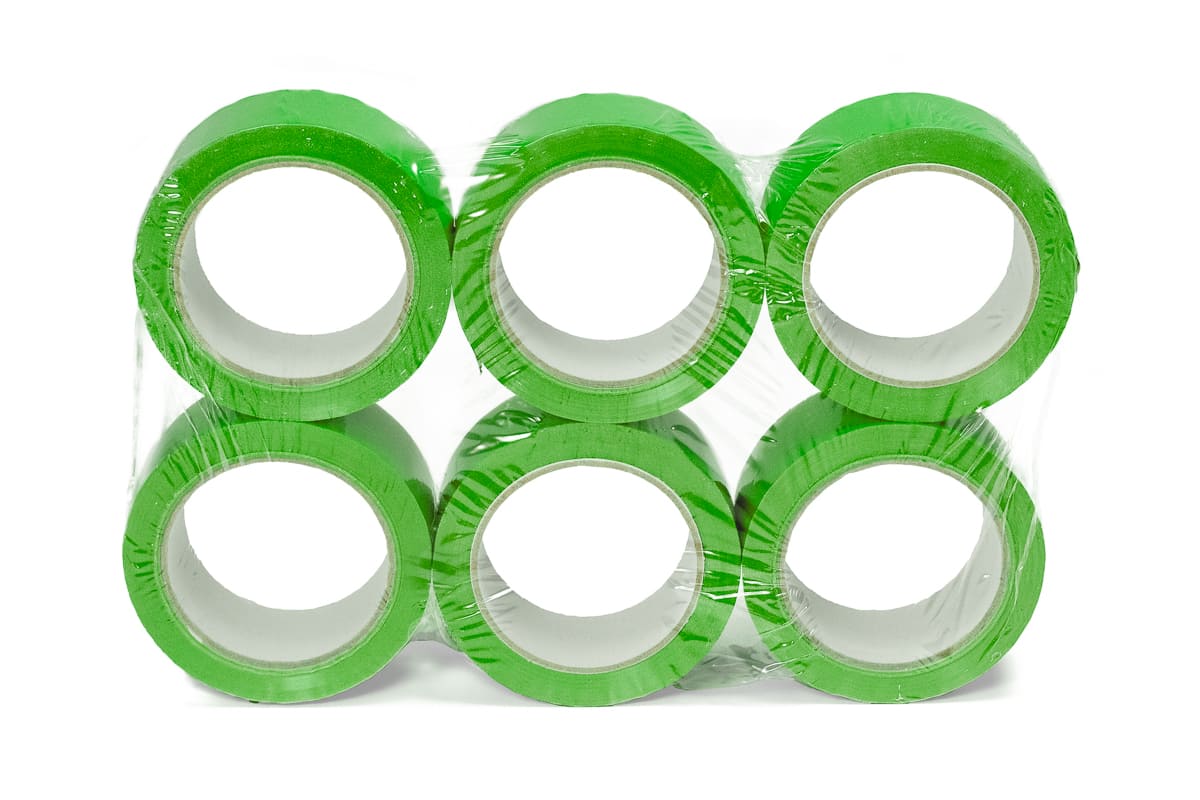 PVC tape groen - 50mm x 66m