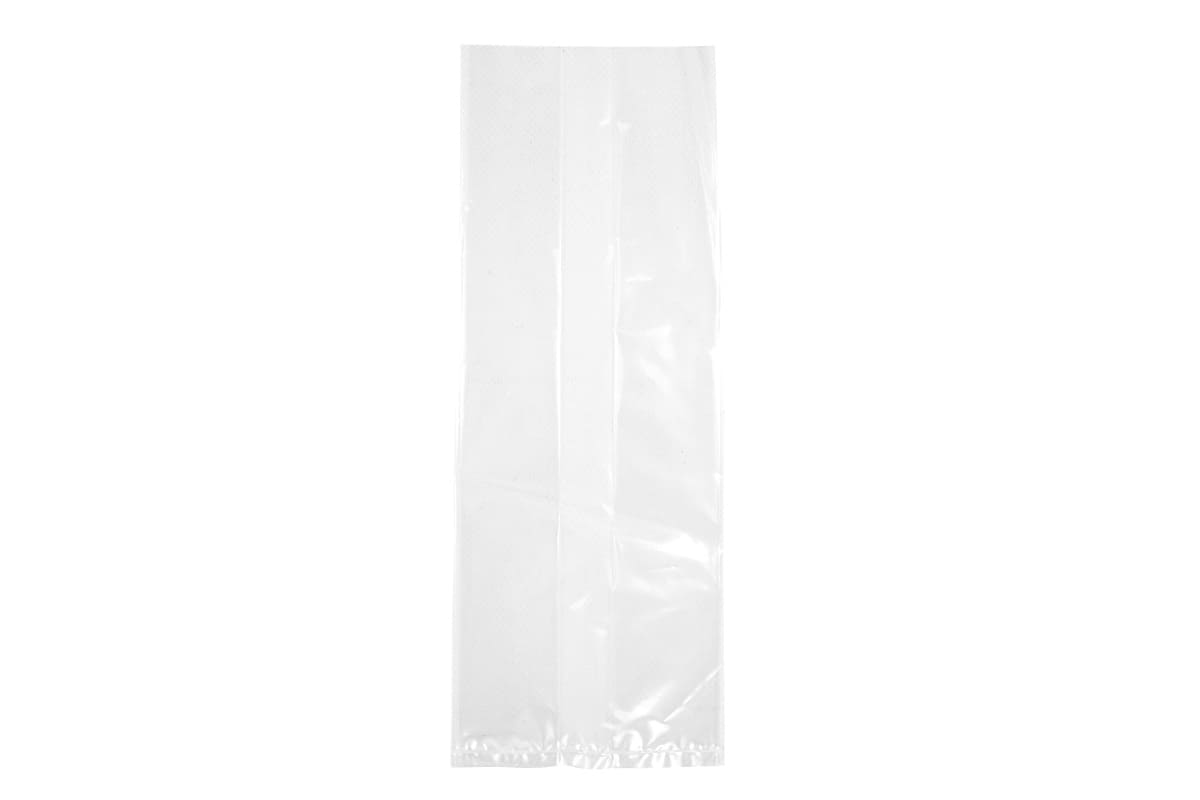 LDPE zijvouwzakken - 10 x 2,5/2,5 x 20cm x 20my (1.000 st)